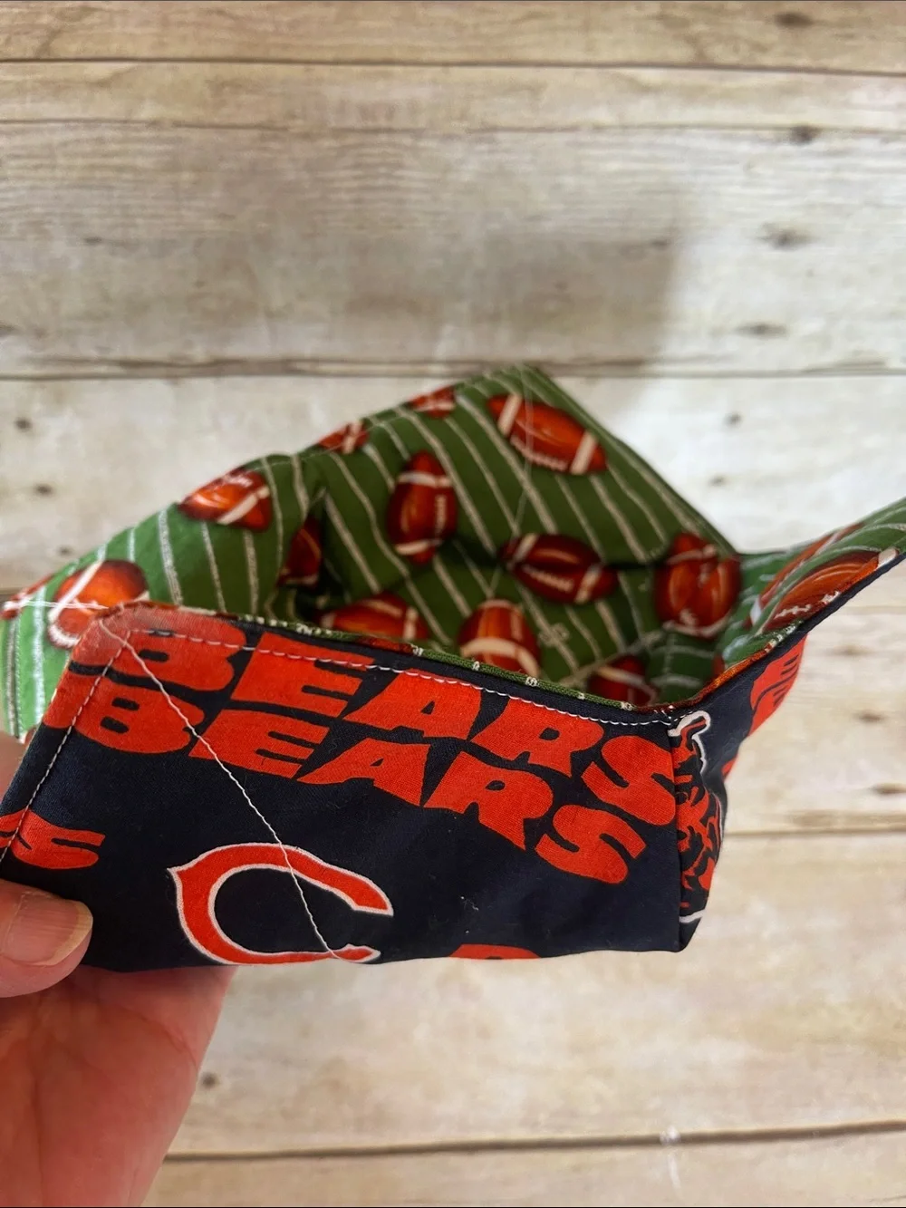 Microwave Bowl Cozy NFL Bears Reversible